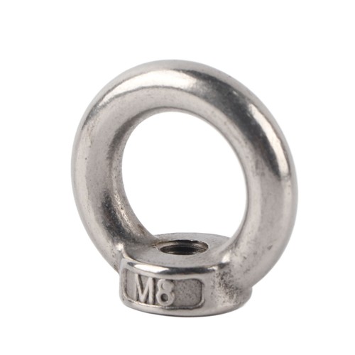Threaded marine nuts polished - threaded,