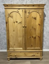 Vtg Solid Blonde Pine Oak