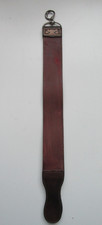 Vintage Men's Barber Leather Razor Shaving Strop Roma No 45 British made