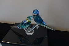 Swarovski Parakeet Couple Fife