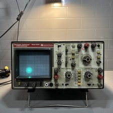 Beckman Industrial 9020 20MHz Oscilloscope CH1/CH2 power tested 