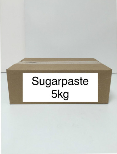 White sugarpaste 5kg ready - white,