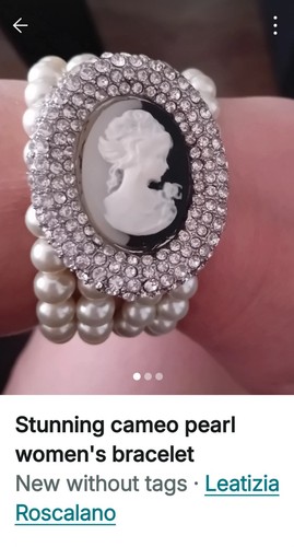 Stunning pearl bracelet with - pearl,