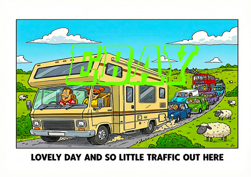 Motorhome caravanette fun - motorhome, rv