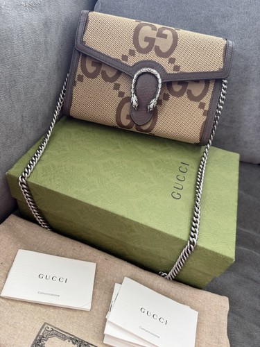 Gucci jumbo dionysus canvas - gucci,