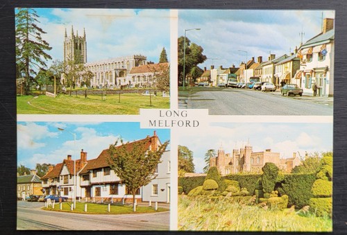 Vintage postcard unused four - vintage,