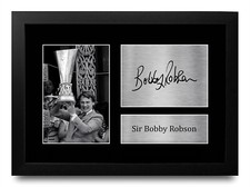 Sir Bobby Robson Signed