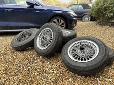 Aston Martin DB4/DB5/DB6 Painted Spoke Wheels And DB2 Spare Wheels