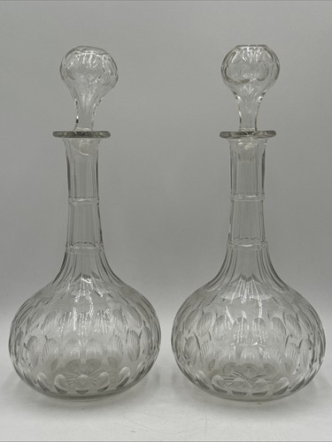 Pair antique victorian shaft - pair, &