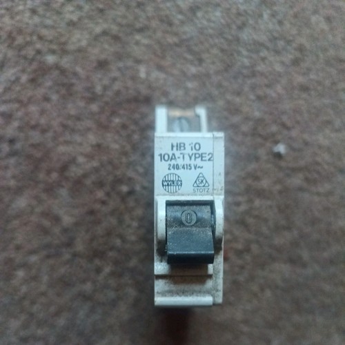 Wylex amp type 2 mcb - amp,