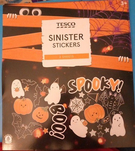 Sinister stickers halloween - "sinister, stickers"
