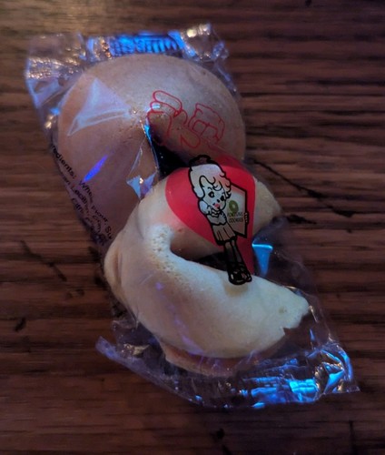 Double fortune cookie - double,