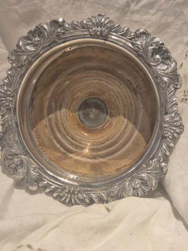 Antique silver plated wine - antique,