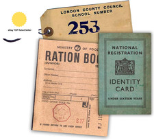 Ww2 replica ration book - replica,