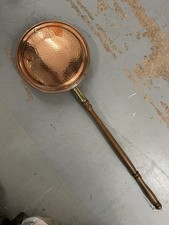 Antique Copper (?)  Warming Pan 34” Length