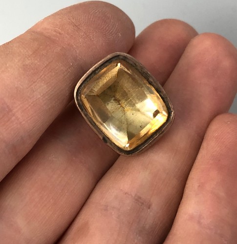 Georgian rolled gold seal - gold,