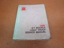 1990 GMC S-15 pickup truck S-15 Jimmy shop service manual ORIGINAL