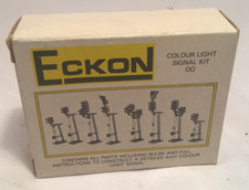 ECKON OO GAUGE Model Rail Colour Light Signal Kit New in Vintage Box