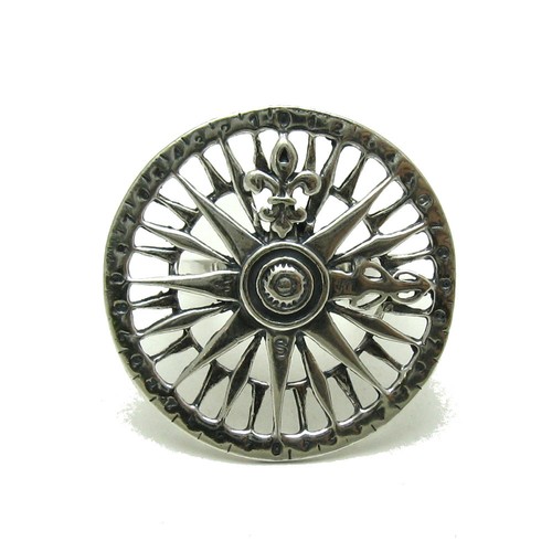 Genuine sterling silver ring - silver,