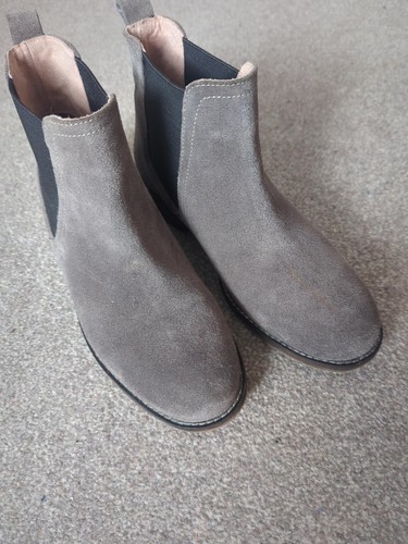 Fatface grey suede - grey, chelsea