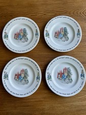 4x Wedgwood Peter Rabbit