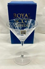 Royal Scot Crystal - Catherine Crystal Martini Glass Single 168mm - New & Boxed
