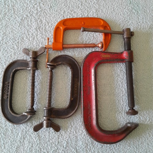 Record clamp bundle x 4 - record, 2