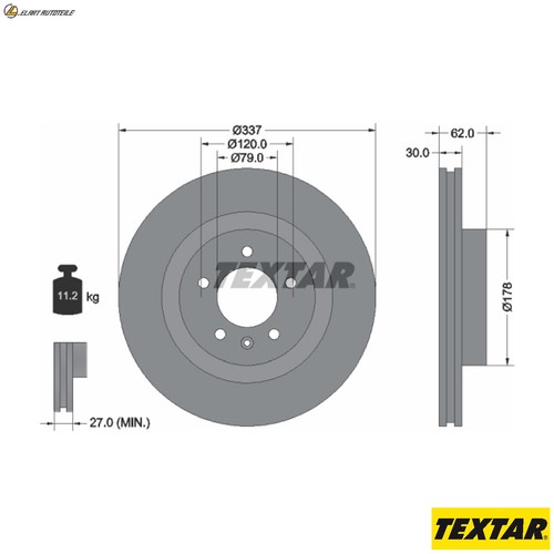 Brake discs 92134603 - discs, for