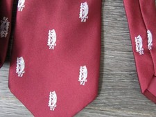 Warwickshire County Crest Motif XV Possibly Rugby Union Team Tie by B & M