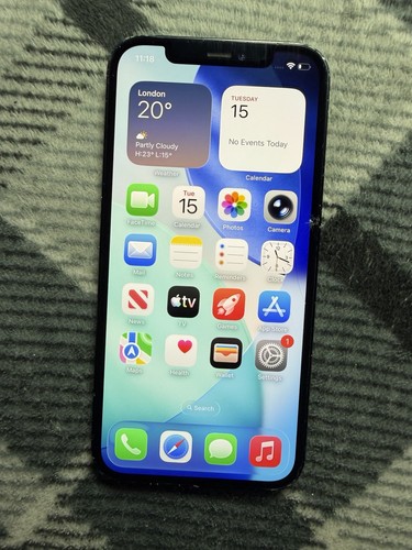 Apple iphone 64gb black - apple, 12