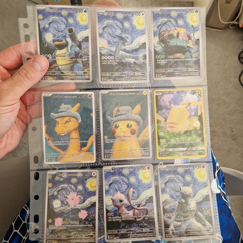 Van gogh pokémon art card - art,