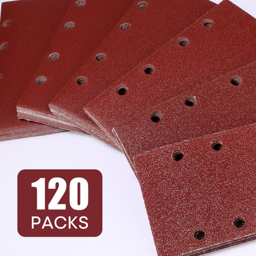 120pc sandpaper sanding sheets - 120pc,