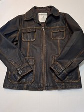 vintage leather jacket