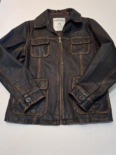 Y2k aeropostale leather - y2k,