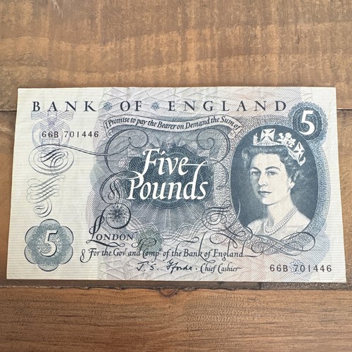 Bank england 5 elizabeth - of, £5