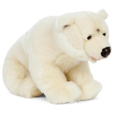 Living Nature Large Polar Bear Cuddly Toy Plush AN398