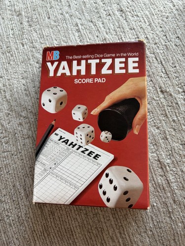 Yahtzee dice game - mb, pad