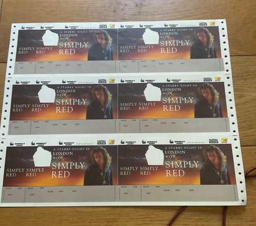 Simply red ultra rare ticket - ultra,