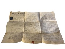 1815 Deed Of Covenants Scott To Wood Georgian indenture wax seal  