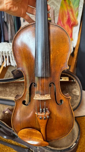Old sonorous violin ready - old,