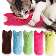 Catnip Toy for Cats Funny Plush Chew Bite Interactive Kitten Grinding Toy