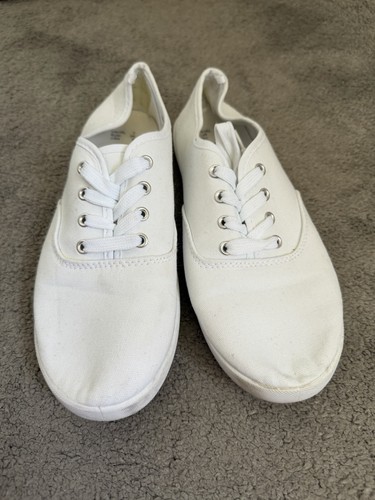 Women white canvas - women's,