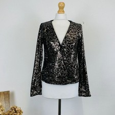 Zara Sparkly Gold Bronze Black