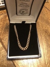 Vintage 9ct Gold Graduated Curb Albert Bracelet 8 Inch 12.5g All Links Stamped