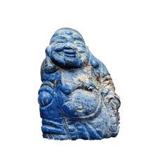 Lapis Lazuli Laughing Buddha