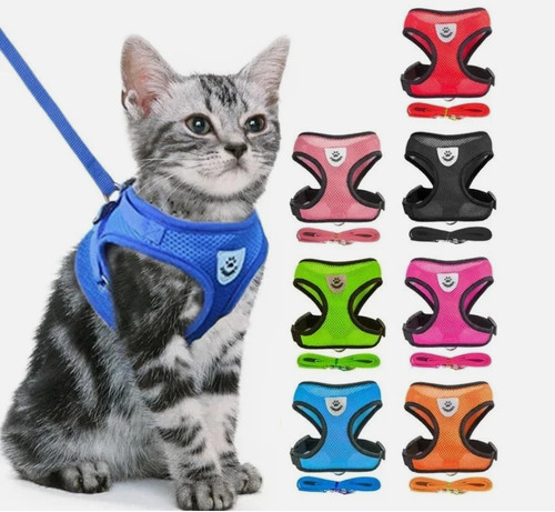 Adjustable cat harness and - adjustable,