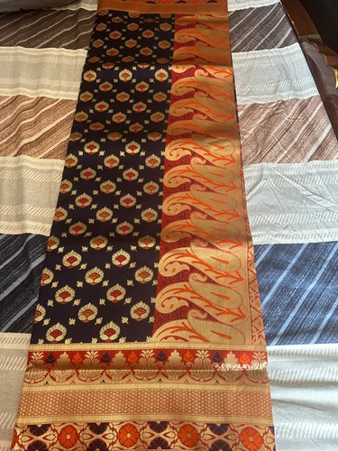 Banarasi katan cotton blend - cotton,