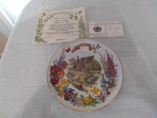 Vintage Ceramic Plate Gardens
