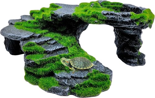 Reptile hide ledge cave - hide,