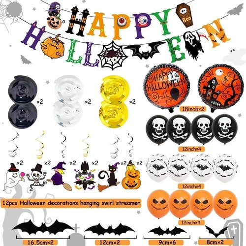 Halloween party decoration set - halloween,